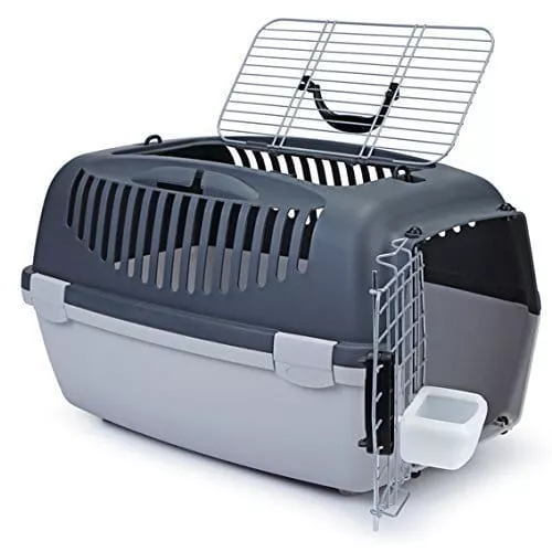 Hunde und Katzen Transportbox 'Gulliver Top' 61x40x38 cm (Foto: Amazon)