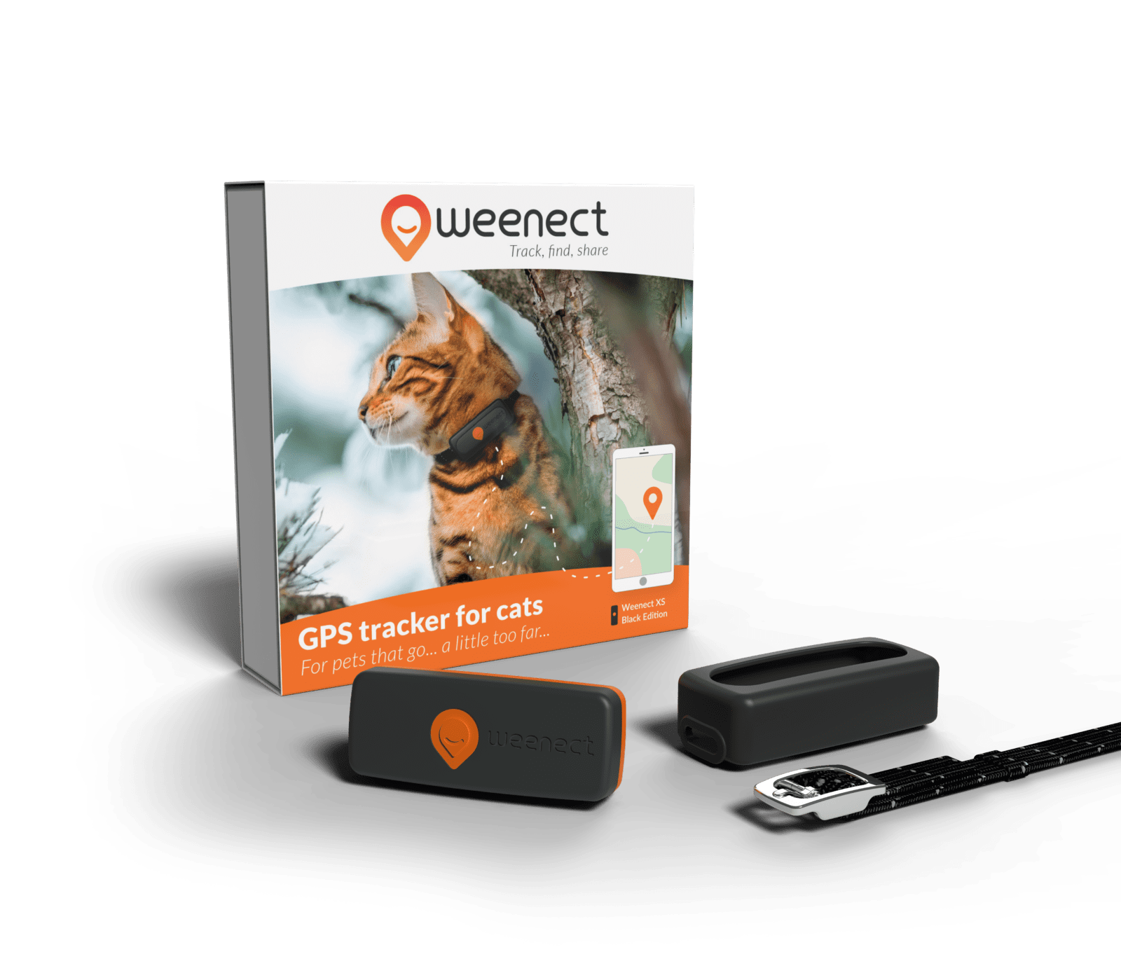 GPS Tracker von Weenect - Black Edition